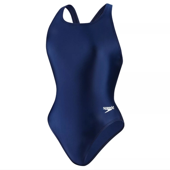 Speedo Other - Speedo Blue One Piece Swimsuit with Tank Style and Scoop Neckline
